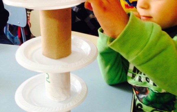 JARDIM  A  “JOGO DA TORRE RECICLAVEL E MATEMÁTICO ” Prof. Ângela