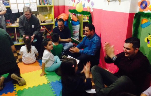 OFICINA  DO JARDIM B COM OS PAIS