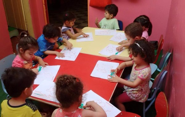 MATERNAL II  FAZENDO ATIVIDADES