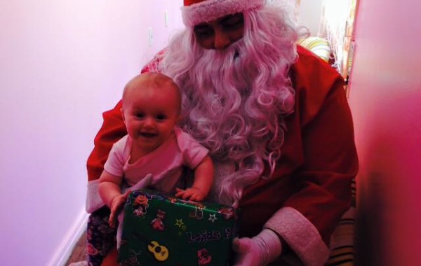 PAPAI NOEL NOS BERÇÁRIOS
