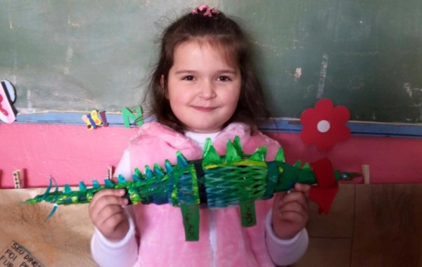 ATIVIDADE “CONSTRUIR COM AS FAMÍLIAS UM ESTEGOSSAURO” – JARDIM  B – Prof. Andréia