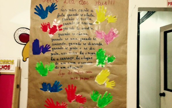 Trabalhos dos Alunos da Rei Arthur pelo Dia dos Pais