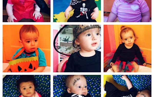 Berçário I  no Halloween