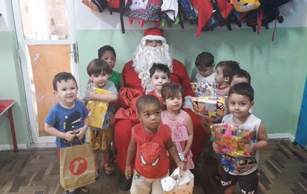 Papai Noel visitou a Rei Arthur